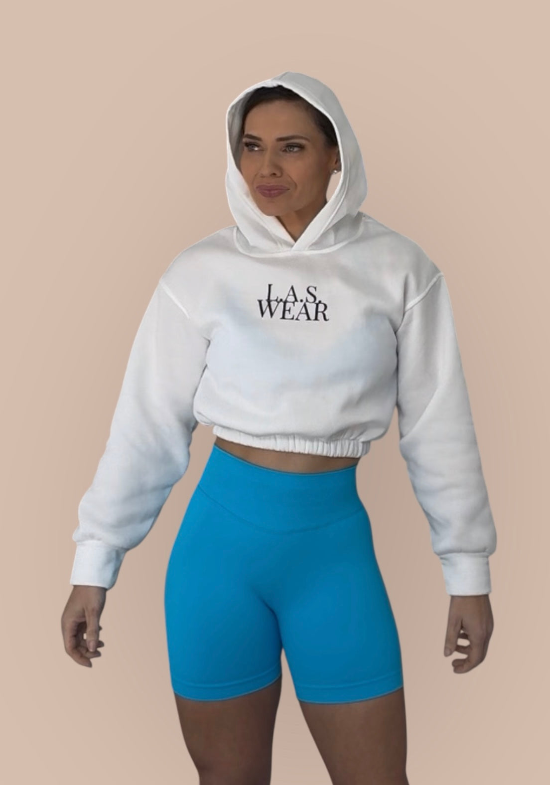 Cropped hoodie